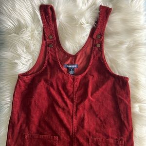 Blue Spice Overall Dress